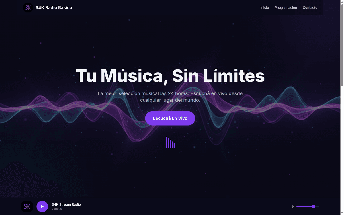 S4K Radio Básica - Template Classic